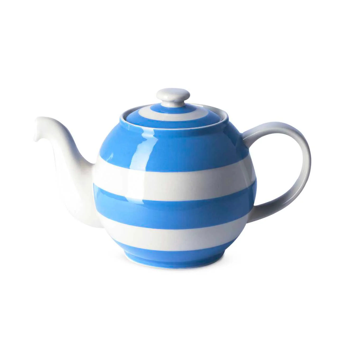 Cornishware Pottery Teapot - 1400ml / 48oz - Image 2